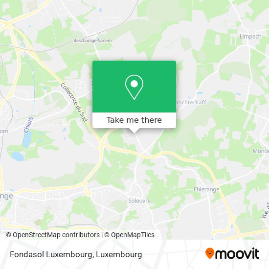 Fondasol Luxembourg map
