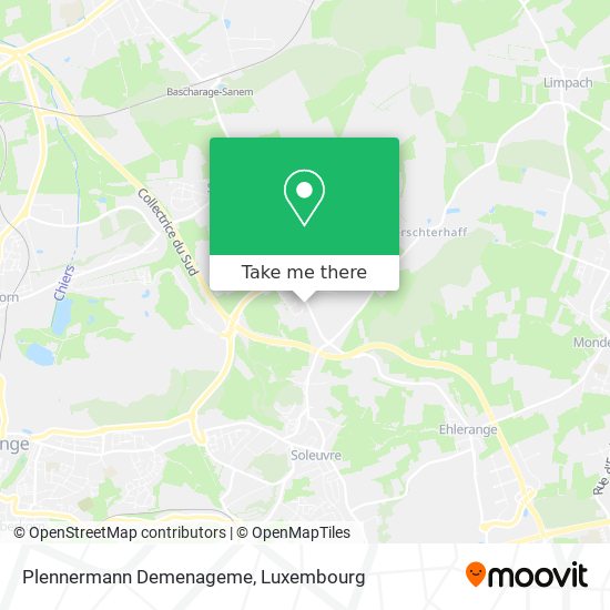 Plennermann Demenageme map