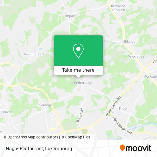 Naga- Restaurant map