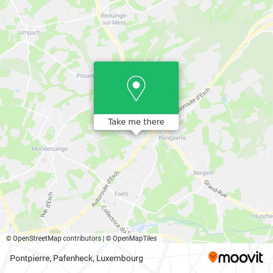 Pontpierre, Pafenheck map