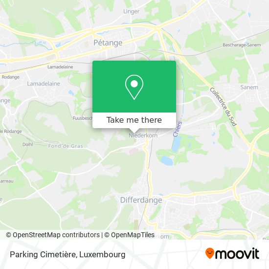 Parking Cimetière map