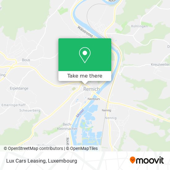 Lux Cars Leasing map