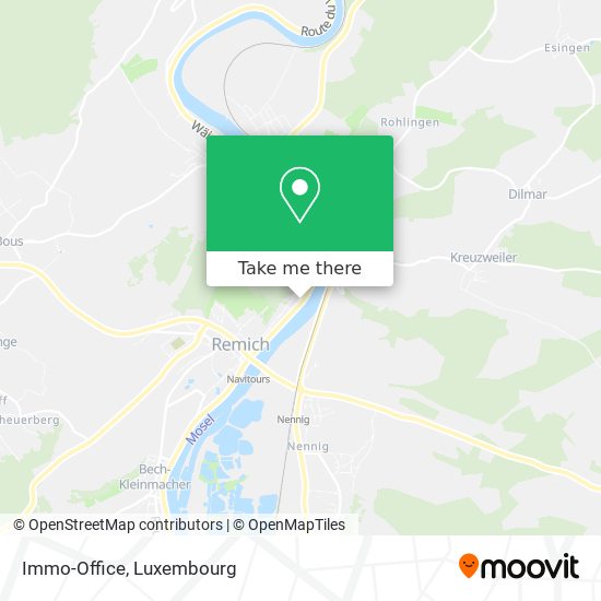 Immo-Office map
