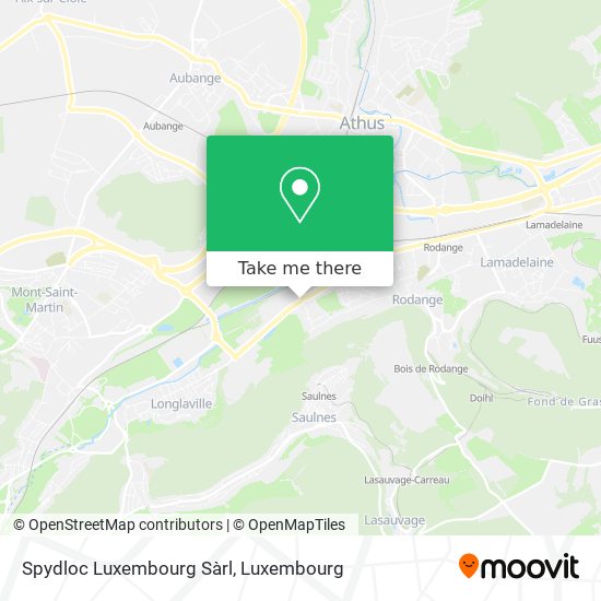 Spydloc Luxembourg Sàrl map