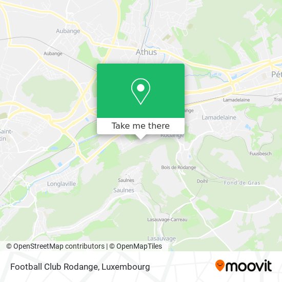 Football Club Rodange map