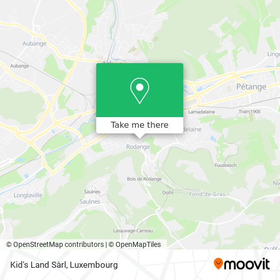 Kid's Land Sàrl map