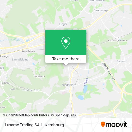 Luxame Trading SA map