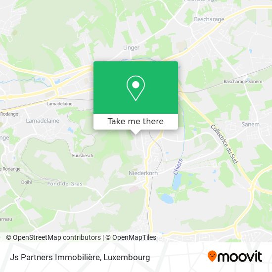 Js Partners Immobilière map
