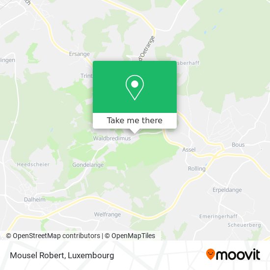 Mousel Robert map