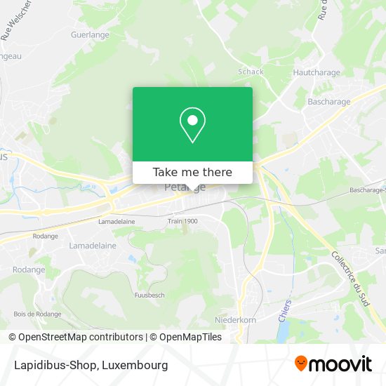 Lapidibus-Shop map