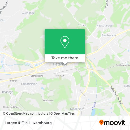 Lutgen & Fils map
