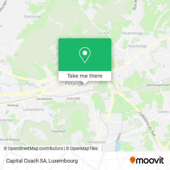 Capital Coach SA map