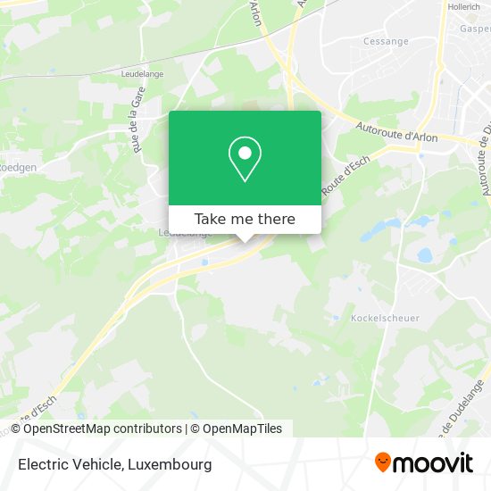 Electric Vehicle map