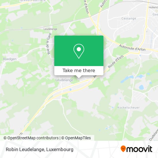 Robin Leudelange map