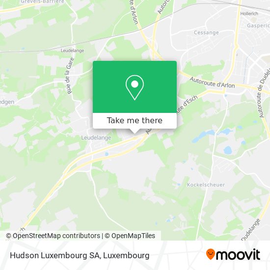 Hudson Luxembourg SA map