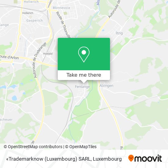 «Trademarknow (Luxembourg) SARL map