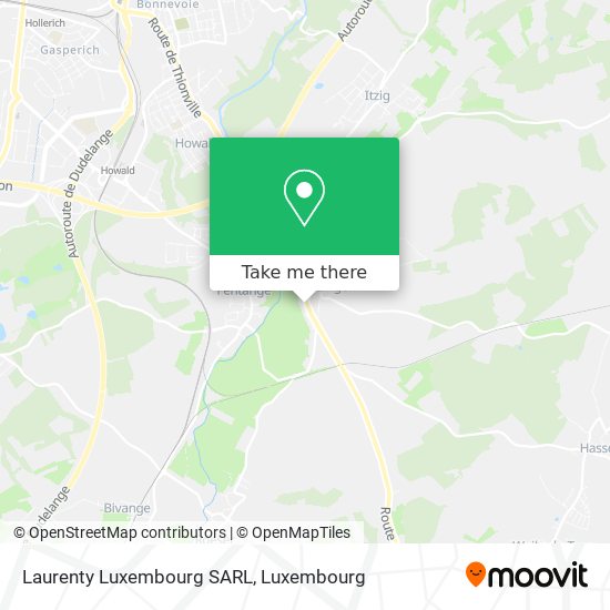 Laurenty Luxembourg SARL map