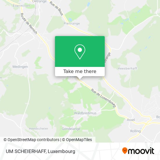 UM SCHEIERHAFF map