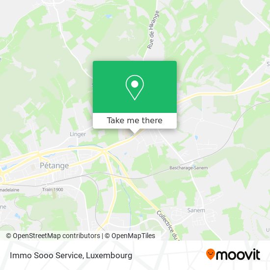 Immo Sooo Service map