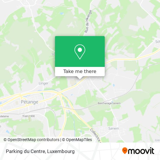 Parking du Centre map