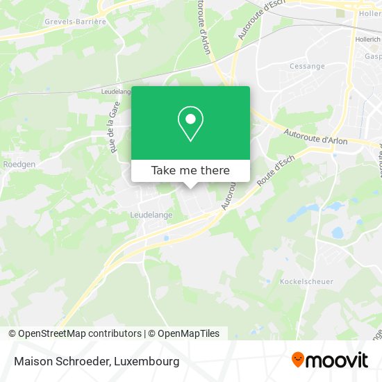 Maison Schroeder map