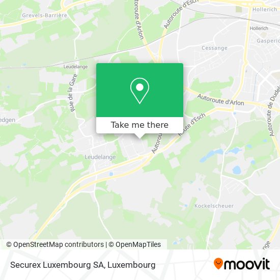 Securex Luxembourg SA map