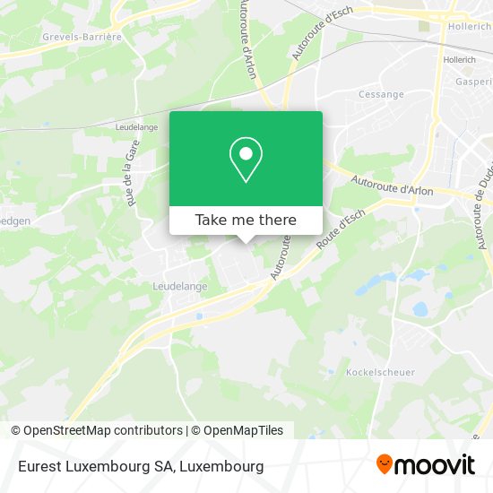 Eurest Luxembourg SA Karte