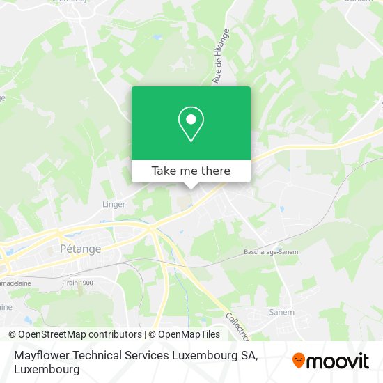 Mayflower Technical Services Luxembourg SA map