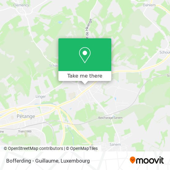 Bofferding - Guillaume map