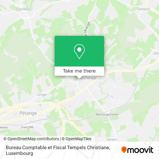 Bureau Comptable et Fiscal Tempels Christiane map