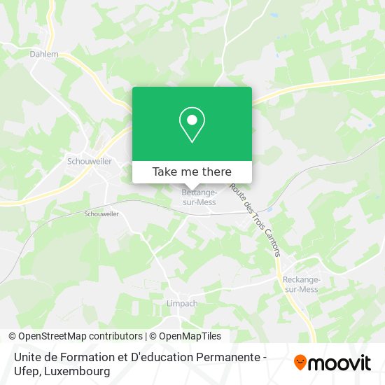 Unite de Formation et D'education Permanente - Ufep map