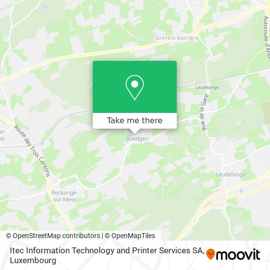Itec Information Technology and Printer Services SA map