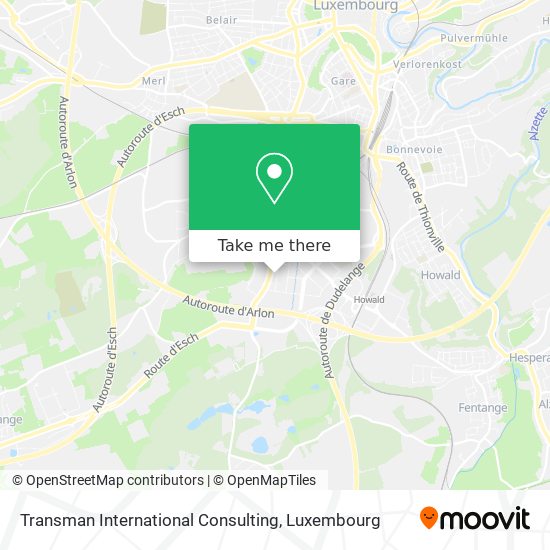 Transman International Consulting map
