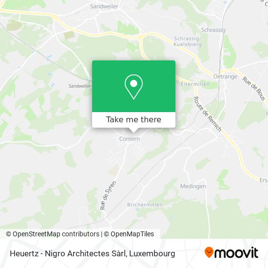 Heuertz - Nigro Architectes Sàrl map