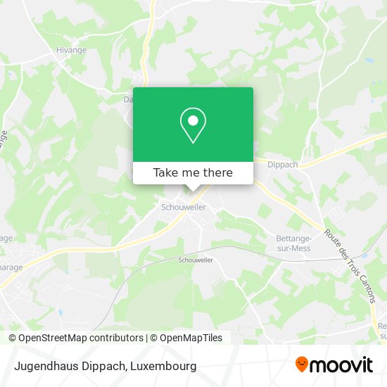Jugendhaus Dippach map
