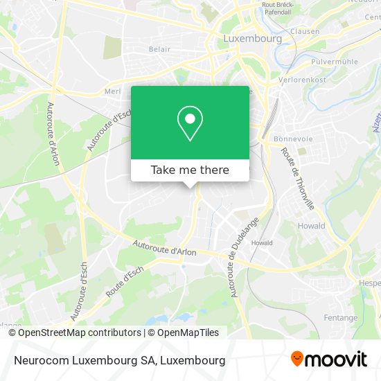 Neurocom Luxembourg SA Karte