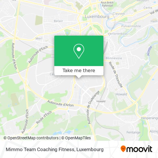 Mimmo Team Coaching Fitness map