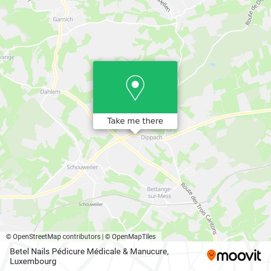 Betel Nails Pédicure Médicale & Manucure map