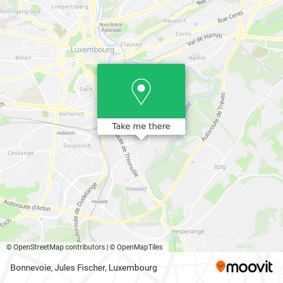 Bonnevoie, Jules Fischer map