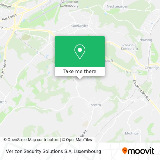 Verizon Security Solutions S.A map