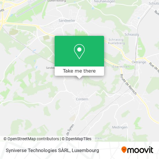 Syniverse Technologies SÀRL map