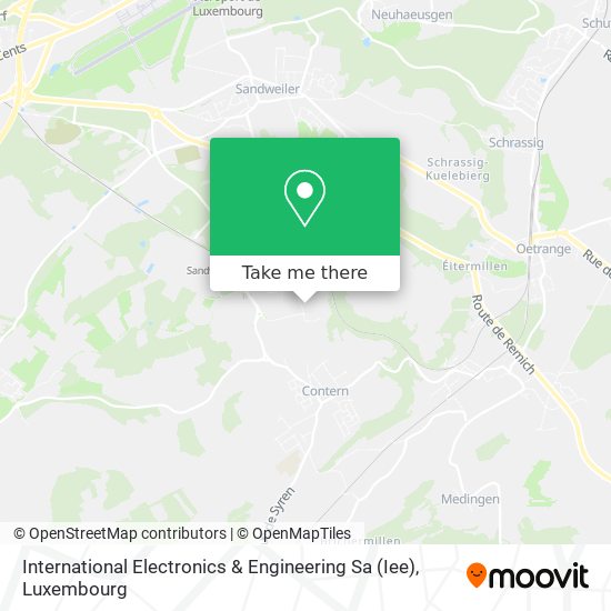 International Electronics & Engineering Sa (Iee) map