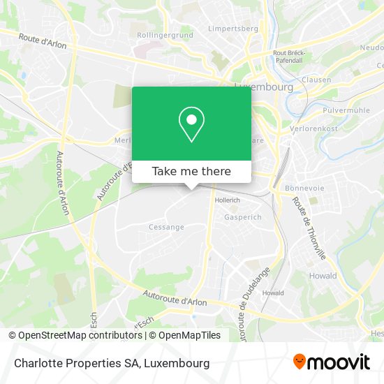 Charlotte Properties SA map