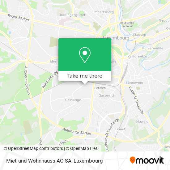 Miet-und Wohnhauss AG SA map