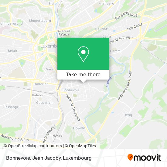 Bonnevoie, Jean Jacoby map