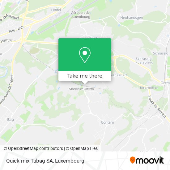 Quick-mix.Tubag SA map