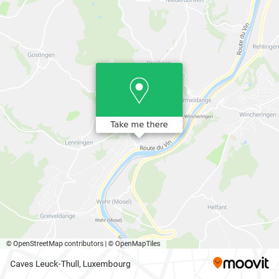 Caves Leuck-Thull map