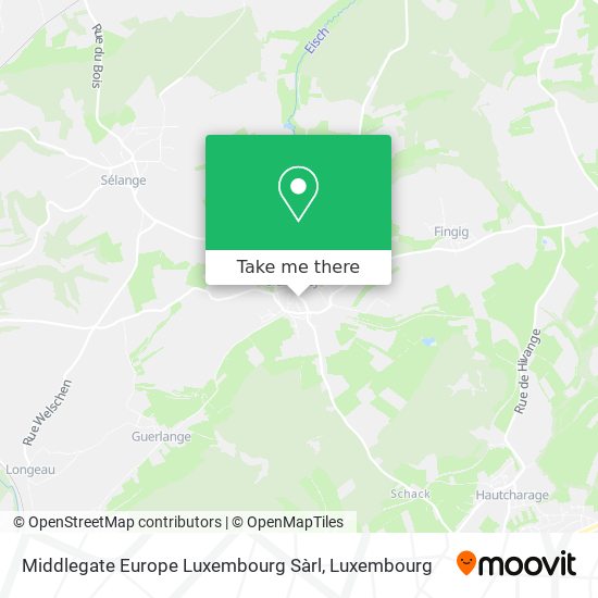 Middlegate Europe Luxembourg Sàrl Karte