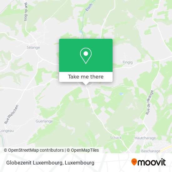 Globezenit Luxembourg Karte