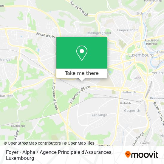 Foyer - Alpha / Agence Principale d'Assurances map